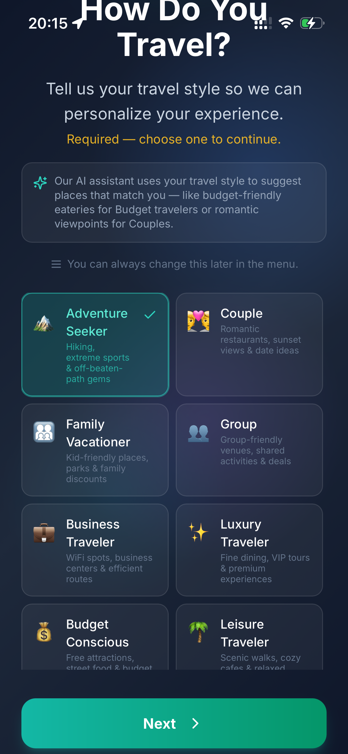 How do you travel?